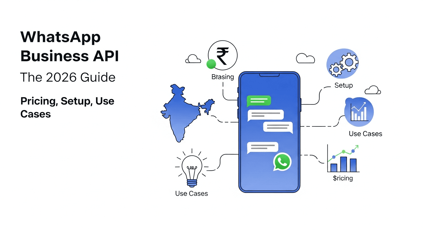 WhatsApp Business API: The 2026 India Guide (Pricing, Setup, Use Cases)