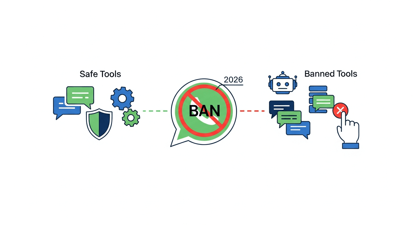 WhatsApp Ban for Automation: Which Tools Are Safe and Which Get You Banned (2026)